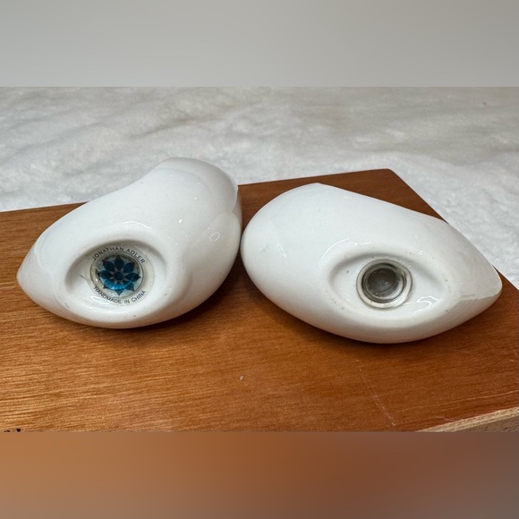 Jonathan Adler "Owl" Salt and Pepper Shakers, White - Picture 7 of 13